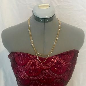 Vintage Pearly Girl Necklace